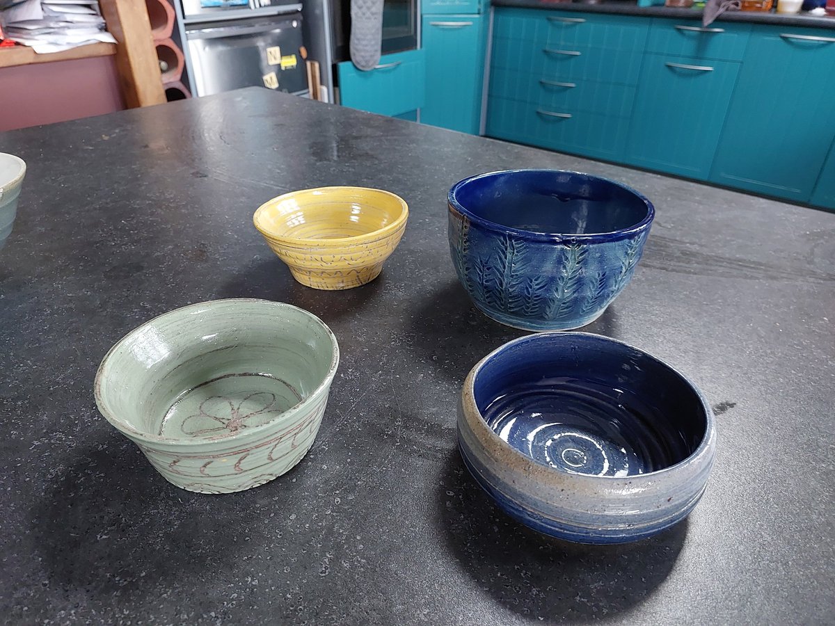 The excitement when the kiln is opened. #potteryrocks