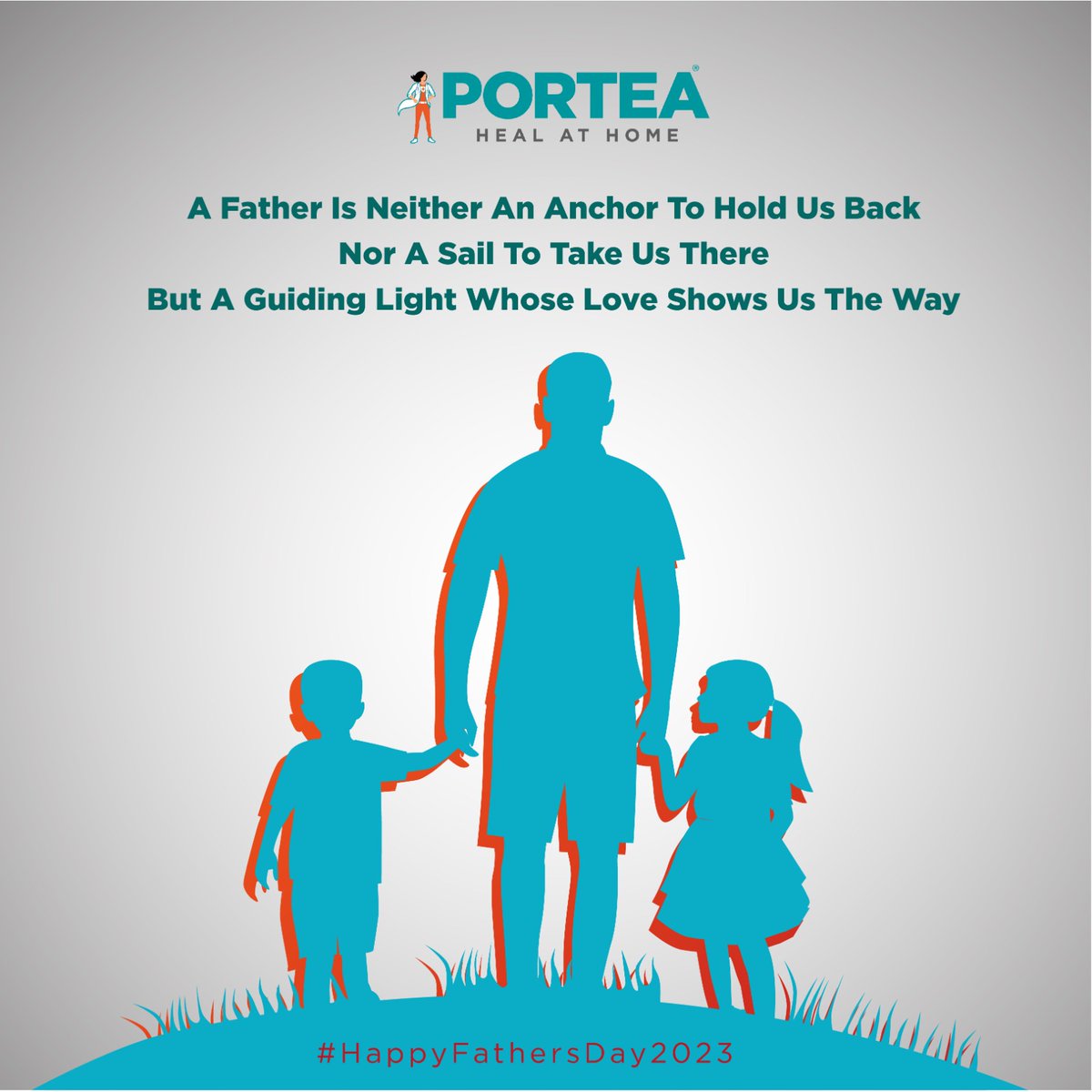 'No matter how tall you become, your father will always be the one you look up to.'

#happyfathersday2023

#father #fathersday #fatherlove #fatherdaughter #fatherandson #fathergod #fatherhood #portea #health #healthcare #homehealthcare #healathome #chiron #chironcares