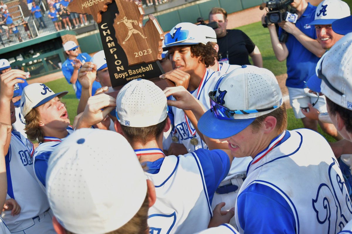 Beal City baseball bested Plymouth Christian Academy Saturday in the Division 4 state title game in East Lansing. It's the fifth state baseball championship in program history and first since 2018 - tinyurl.com/2dsaa5y7