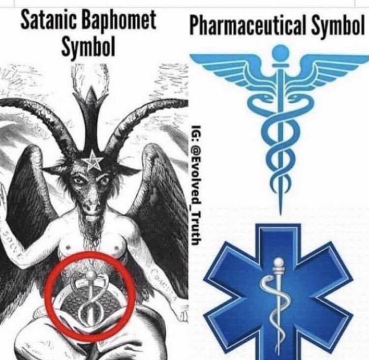 In ancient times, the Snake Cult used this exact symbol.

Today, Big Pharma Mafia is the Knight’s Of Malta who used be called “Knight’s Hospitalers”. They helped the Knight’s Templar until the Templars lost most power thanks to Roman attacks.