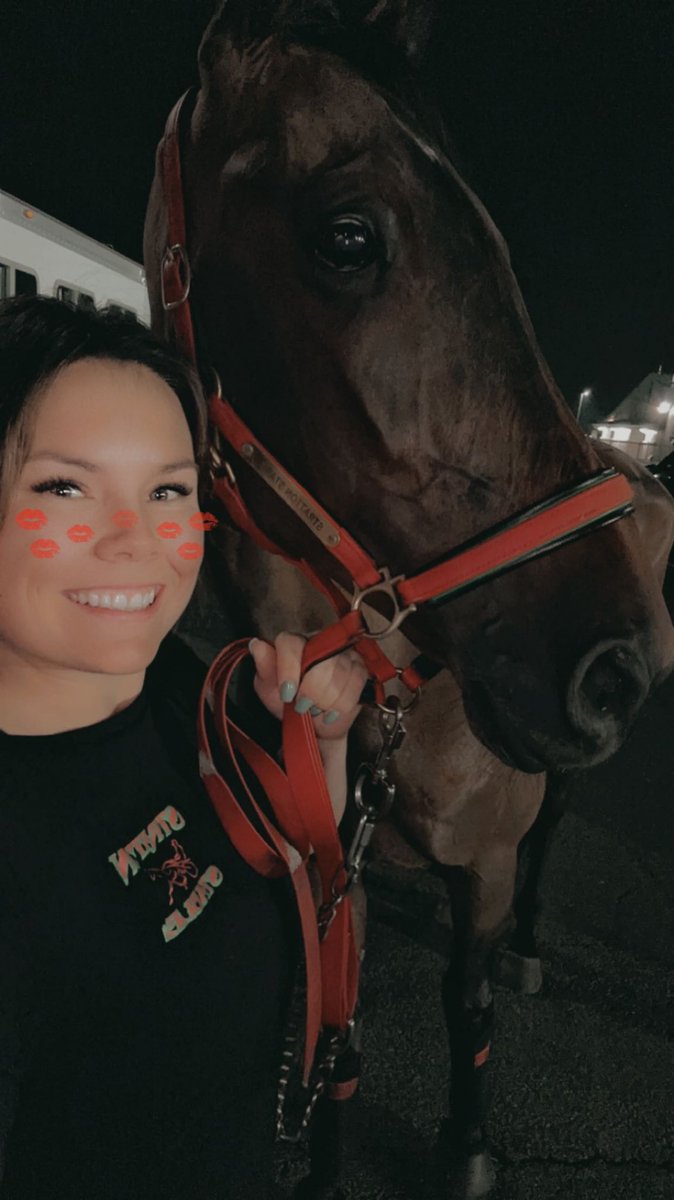 StrattonStable's tweet image. Whats Stanley Got ❤️ First start American soil, first win 50.2 🥺🇺🇸 his stable with a perfect 2nd over trip was taken out of the race but luckily never went down just ran loose and is coming home safe and sound! ❤️