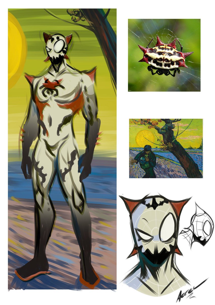 AccelNsfw's tweet photo. an Spider oc, early concept https://t.co/7kzuFJyRvy