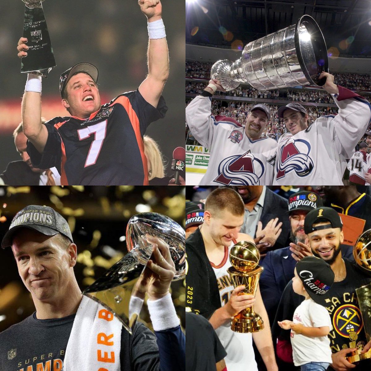 BarstoolDenver's tweet photo. Which Denver championship is your favorite? 

• 1996 Colorado Avalanche 
• 1998 Denver Broncos 
• 1999 Denver Broncos 
• 2001 Colorado Avalanche 
• 2016 Denver Broncos 
• 2022 Colorado Avalanche 
• 2023 Denver Nuggets https://t.co/ig8ctXp401
