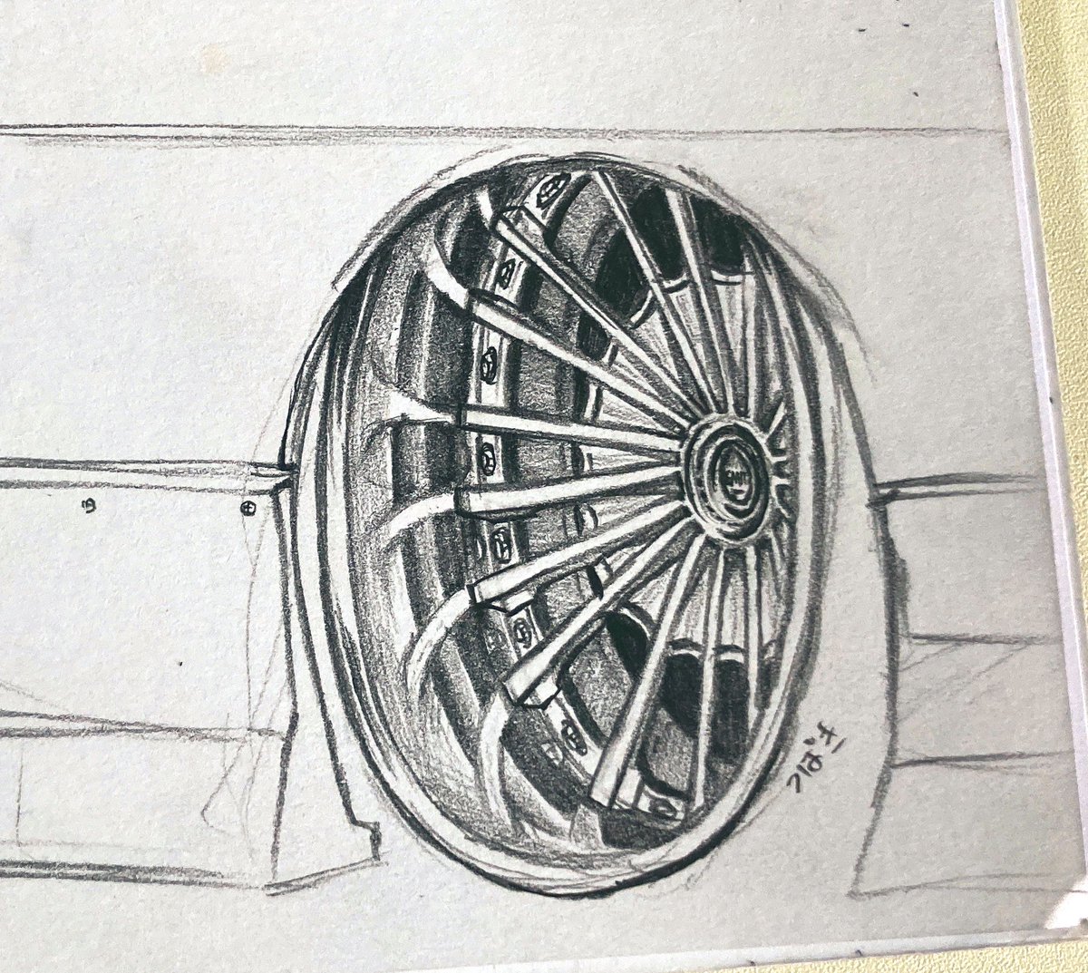 camaillie24_7's tweet photo. EMITZホイール描いてみました
 #workwheels
 #EMITZ https://t.co/WdKasmyRZL