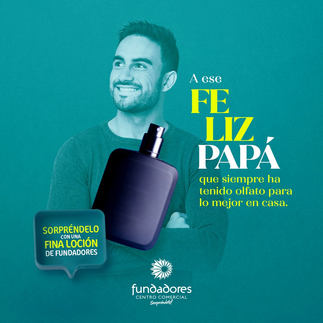 ccfundadores's tweet photo. 🎁 ¡Sorprende al rey de la casa con regalos fascinantes! 👑 Consíguelos todos en el centro comercial fundadores 🛍️ ¡No le des más vueltas y demuéstrale lo fantástico que es papá! 😍 
.

#DiaDelPadre #CentroComercialFundadores #Manizales https://t.co/Fd3ecSQwge
