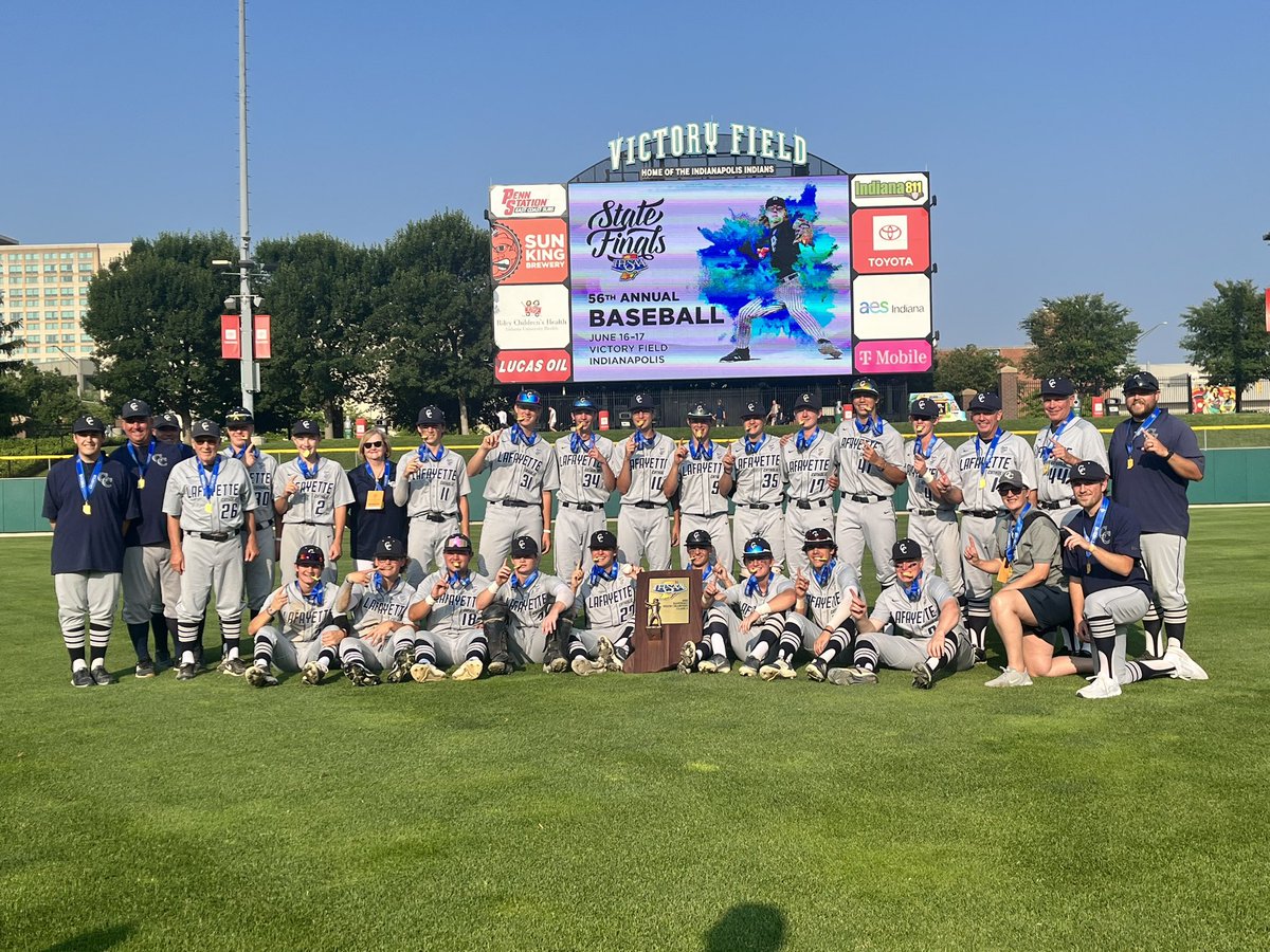 Congratulations to the Lafayette Central Catholic Knights, the 2023 Class 1A Baseball State Champions! This is their second consecutive baseball state title and ninth overall! 🏆⚾️🏆 <a href="/LCC_Athletics/">Central Catholic Athletics</a>