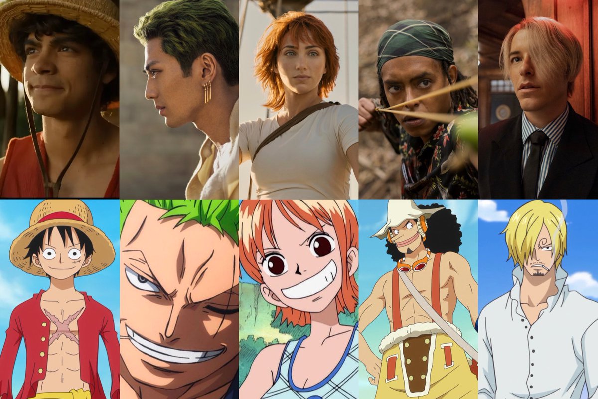 One Piece live-action cast & characters in the Netflix series