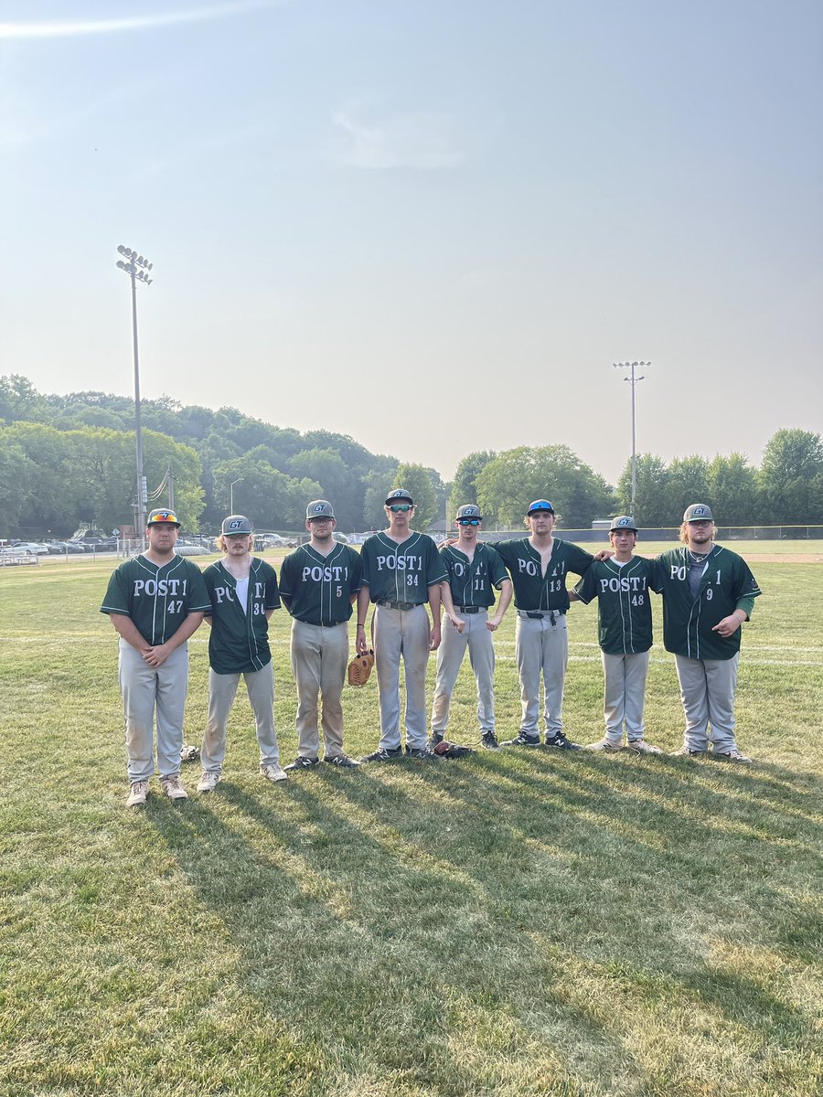 gtpost1's tweet photo. Final Game 2!
Germantown: 4
Mukwonago: 0

@BVincent2023 pitched awesome throwing a CG shutout! 

Day 2 of Tournament Tomorrow!
⏰3:00pm vs Middleton 
⏰5:30pm vs Janesville https://t.co/M3qs9P1RIj