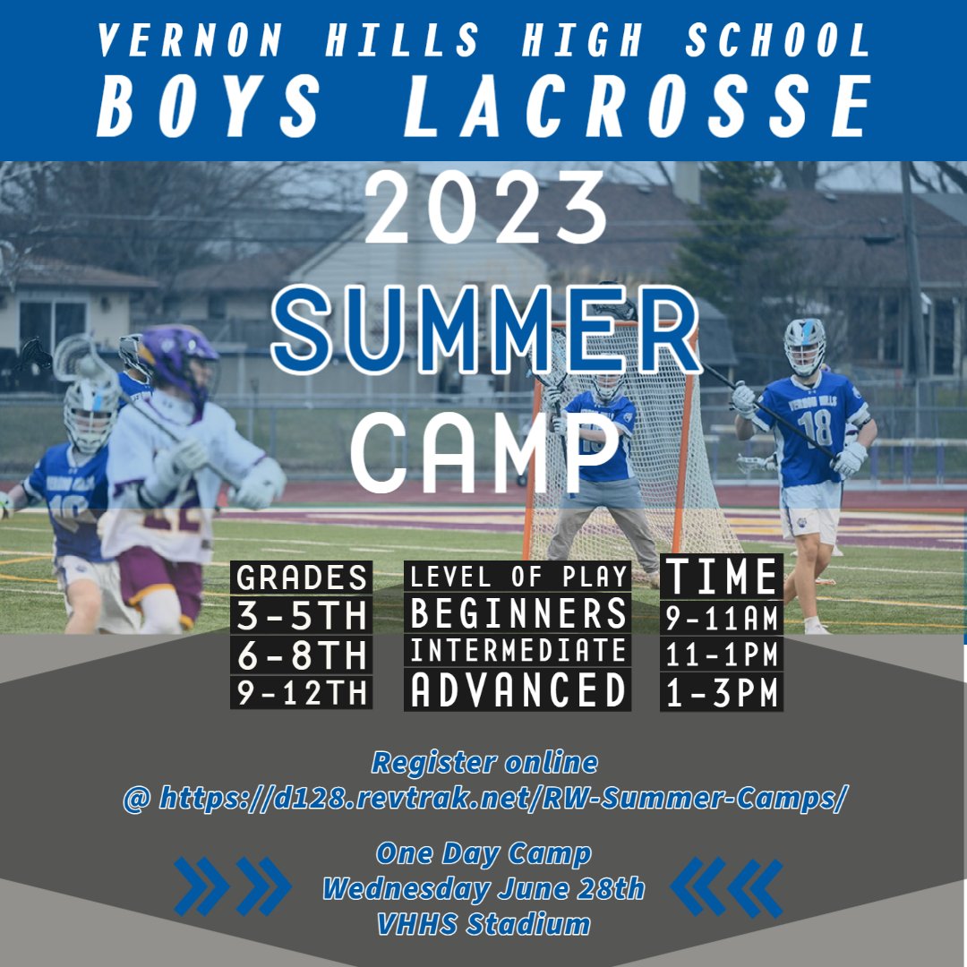 11 days away from summer camp!
Register here if you haven't already: d128.revtrak.net/RW-Summer-Camp…