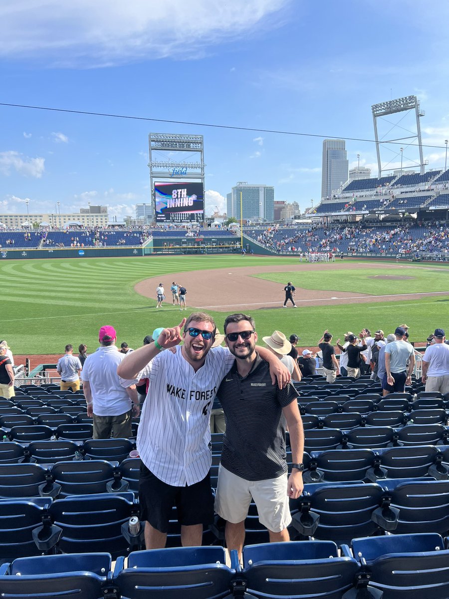 HOW ABOUT THEM DEACS 
<a href="/WakeBaseball/">Wake Forest Baseball</a>