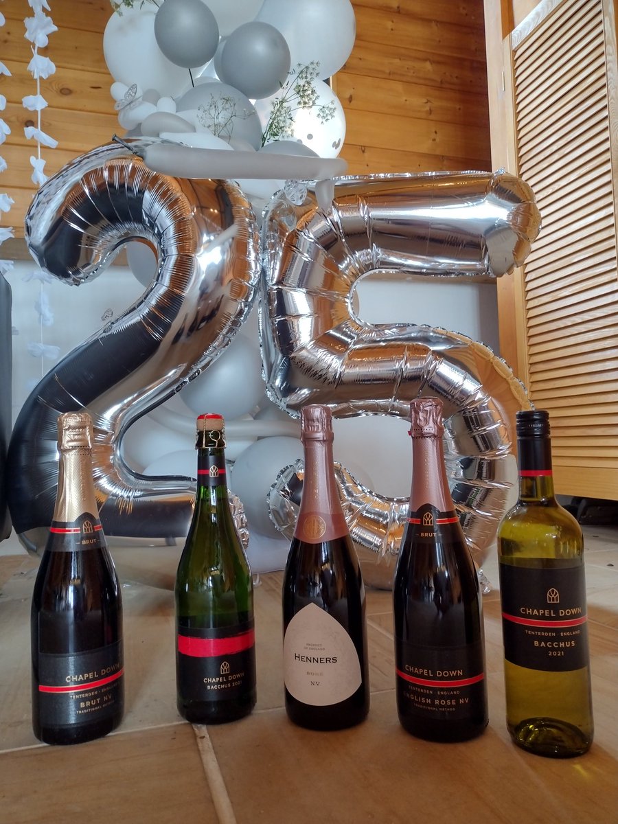 Clayhill Vineyard (@infoclayhill) on Twitter photo Celebrating our 25th Wedding Anniversary today.  Another opportunity to get through some more wines from our lovely customers. Thank you <a href="/ChapelDownWines/">Chapel Down</a> <a href="/hennersvineyard/">Henners</a> <a href="/Bolneyestate/">Bolney Wine Estate</a> <a href="/Blackbookwinery/">Blackbook Winery</a> <a href="/VagabondWines/">VagabondWines</a> <a href="/knightor/">kazu</a>
Try some this #EnglishWineWeek Celebrating our 25th Wedding Anniversary today.  Another opportunity to get through some more wines from our lovely customers. Thank you <a href="/ChapelDownWines/">Chapel Down</a> <a href="/hennersvineyard/">Henners</a> <a href="/Bolneyestate/">Bolney Wine Estate</a> <a href="/Blackbookwinery/">Blackbook Winery</a> <a href="/VagabondWines/">VagabondWines</a> <a href="/knightor/">kazu</a>
Try some this #EnglishWineWeek