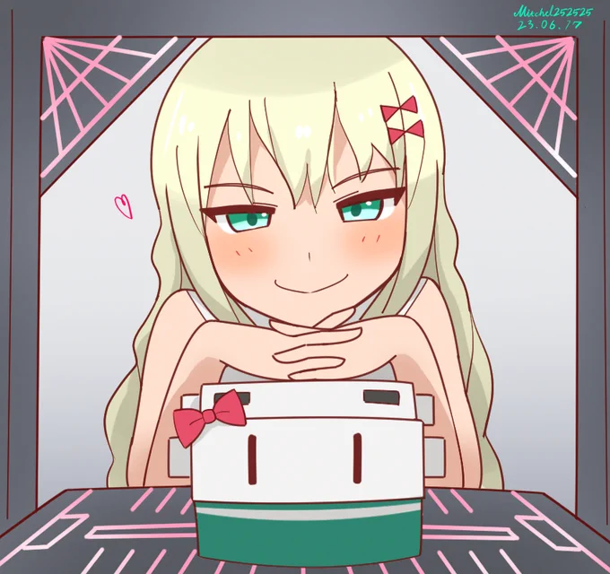 某水星なグレカーレ懺悔室  #艦これ版深夜の真剣お絵描き60分一本勝負 #艦これ版真剣お絵描き60分一本勝負_20230617 #艦これ