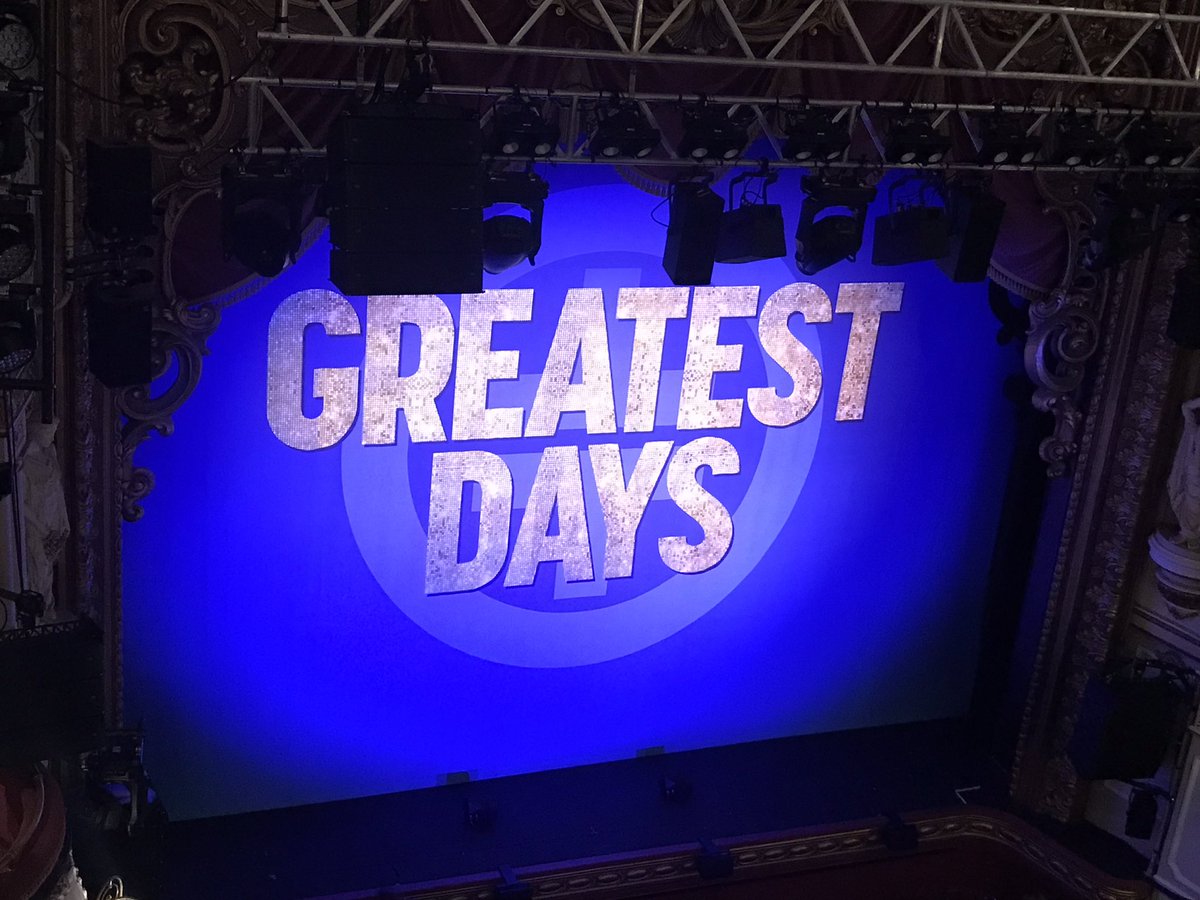 iamkazzbee's tweet photo. Bloody marvellous, 🤩 fab night watching @Greatest_Days at @SheffieldLyceum  #topshow 
@msm4rsh 🎶😆🥹😍 https://t.co/T1cLIlY5bs
