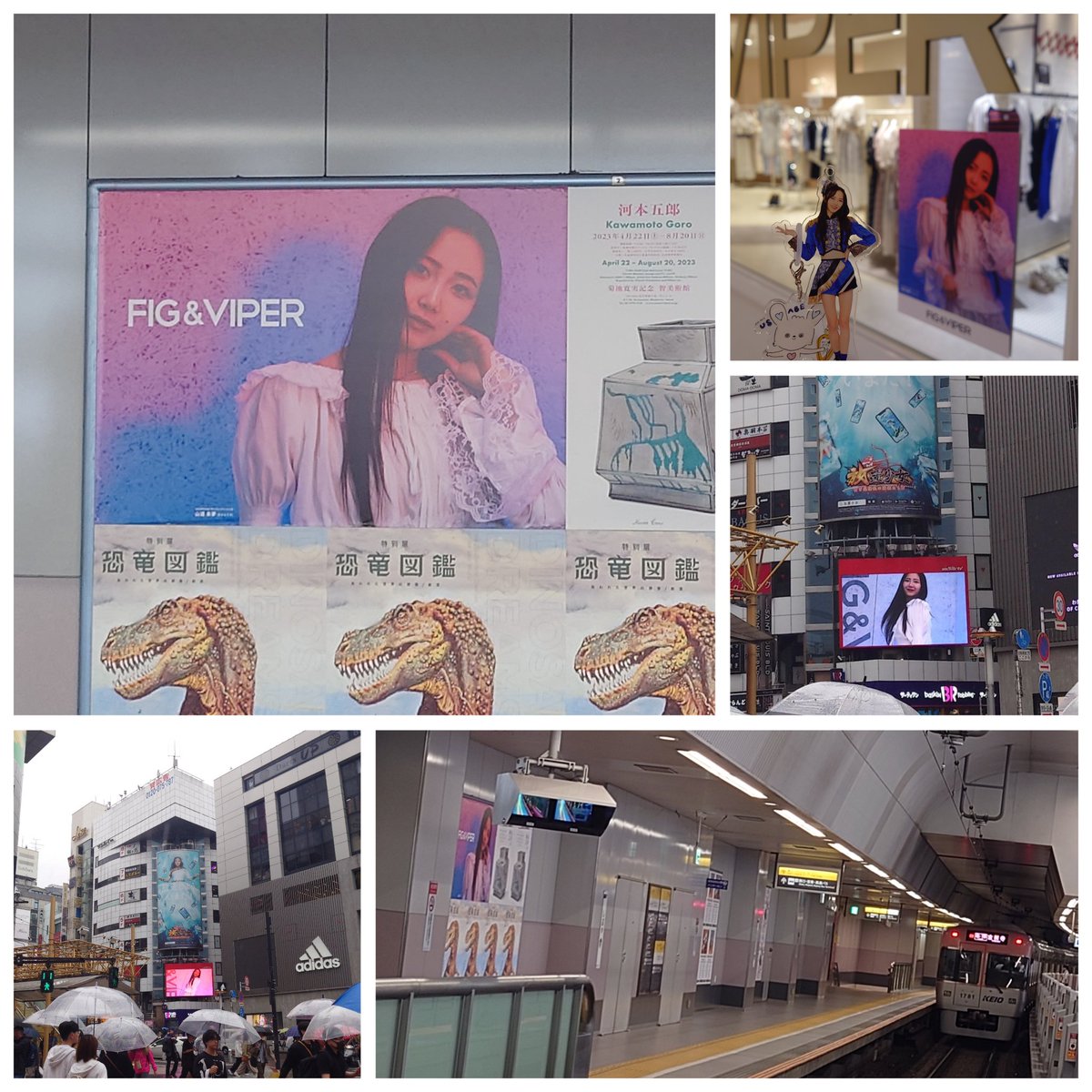 TOSHI20120404_0's tweet photo. やついフェスの前に見てきたよ〜🥰
特典会では電車のポーズ🚊🎶😙
#山邊未夢
#女子流 #モデル
#FIGandVIPER #渋谷 https://t.co/Ek3xFn3mie