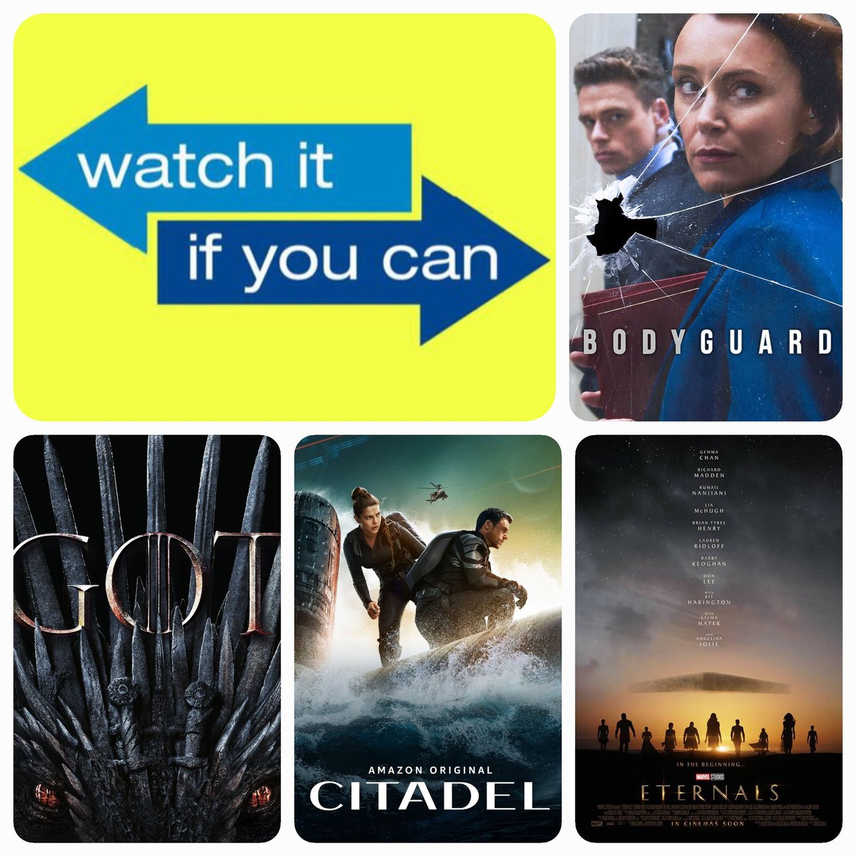 Some of our favourite movies/tv shows featuring Richard Madden. 

Any you haven't seen? Then maybe...
just maybe #watchitifyoucan