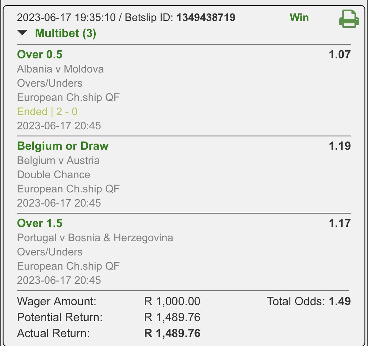 hiltonjohani's tweet photo. Another 1,5 executed by @Teerooi26 🙌 to kick start the Sunday rollover. I think we did like 6 of these yesterday ne? #AddictedToWinning https://t.co/xEkudxiVxP