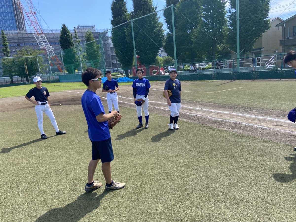 baseball_11894's tweet photo. おはようございます☀☀😃
今日はものすごく暑い🥵
気をつけて野球頑張っていきましょう！
#野球
#野球レッスン
#八王子 https://t.co/IP8BsWRHz0