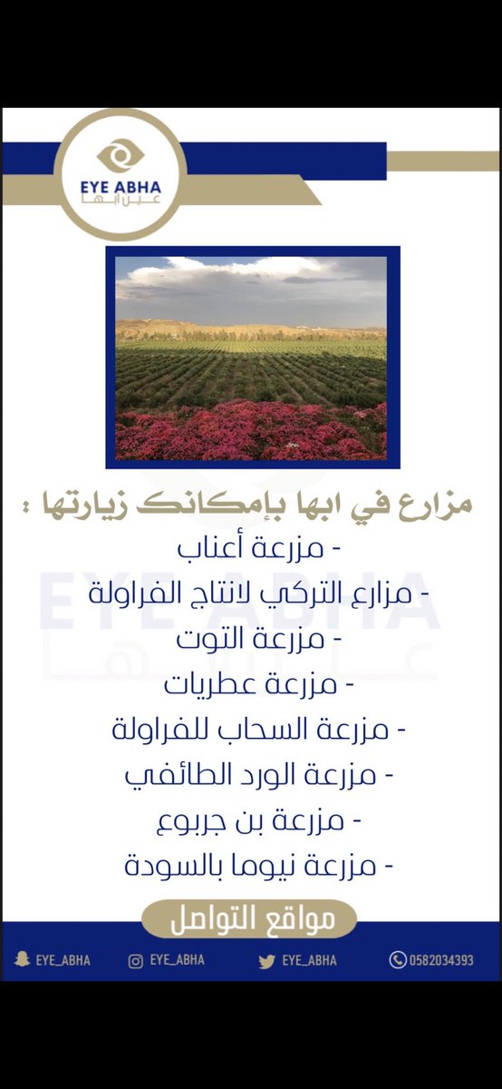 eye_abha's tweet photo. مزارع في #ابها بإمكانك زيارتها https://t.co/1CzVMn5GLd