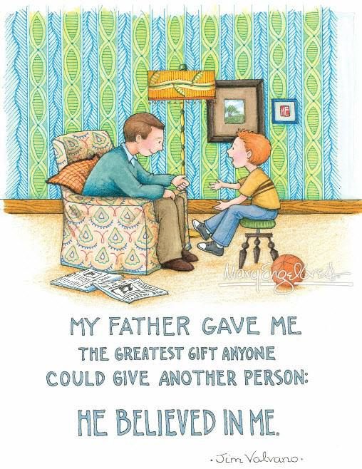 Name one thing your father taught you? 🥰 

My dad taught me to ride a bike and drive a car!😉

#FathersDay #Memories #fathersdayweekend 
🎨 Mary Engelbreit