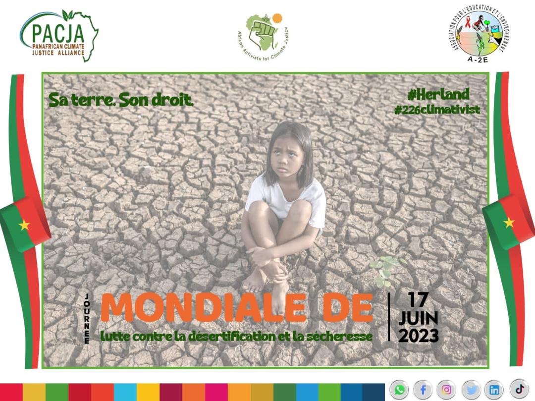 Convention on Desertification is one of the three conventions of the Rio generation. This convention comes to remind us about the threats to nature and the consequences of desertification on our daily lives. 
#weekEco
#activistclimatic
#climatechange
#ONU and #environment