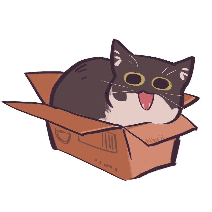 Albriio's tweet image. some lil cat doodles from pics my friends send me