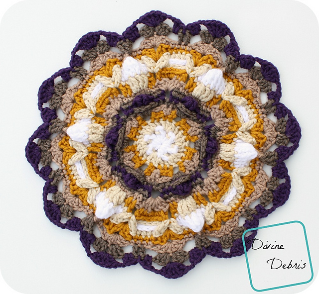 #Crochet Pattern of the Day: May Mandala by @divinedebrisweb! crochetpatternsgalore.com/may-mandala-99… #crochetpattern #freepattern #crocheting