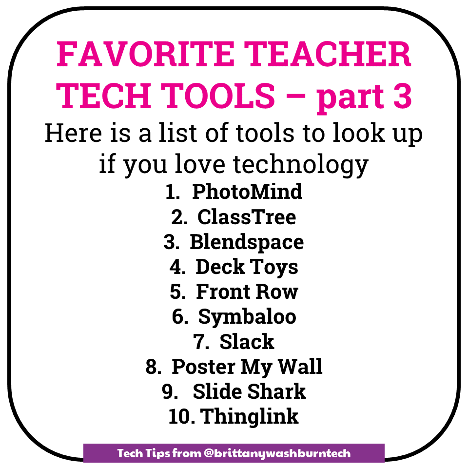 Find all of my tech tips and tricks in one spot on my blog: brittanywashburn.com/2019/04/tech-t… #teachers #techtips #edtech #techintegration
