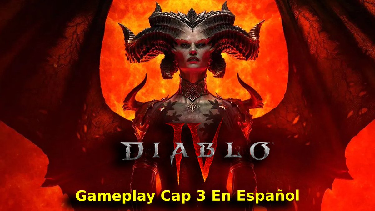 AlastorBlood's tweet photo. Ya está disponible el Tercer episodio de la serie Diablo 4 en mi canal de YouTube, @AlastorBloodemir, pásate por el tercer video y veme seguir avanzando enfrentándome a todos los horrores que el mundo de santuario tiene para mí. 🤩 https://t.co/9TcVMehVcv