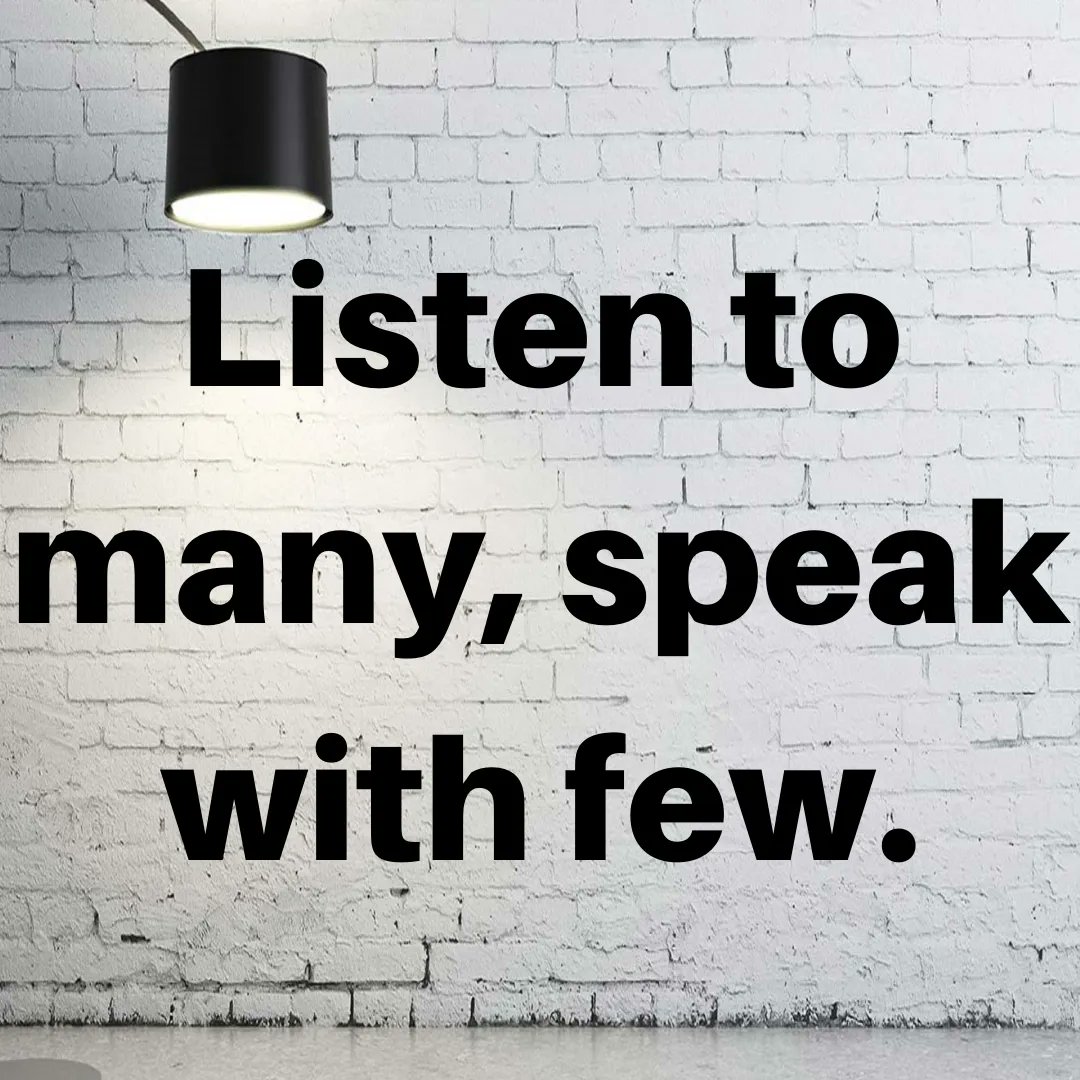 Wisdom in listening and speaking: Recognizing the value of attentive listening and thoughtful speech. #ListenLearnLead #quotes #inspirationalquotes #lifequotes #lovequotes #bestfriends #motivationalquotes #relationships #smile #karma #positivevibes #inspiration #selflove #wisdom