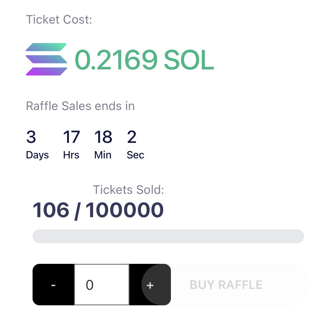 106 Tickets, me voy a dormir bastante feliz‼️🤩

Sabiendo que estamos haciendo las cosas bien y la comunidad hispana quiere ayudar a <a href="/HTHAnimals/">Help to Help Animals🐾 🆇</a>… 

GN fam, nos vemos mañana! 💤✨
