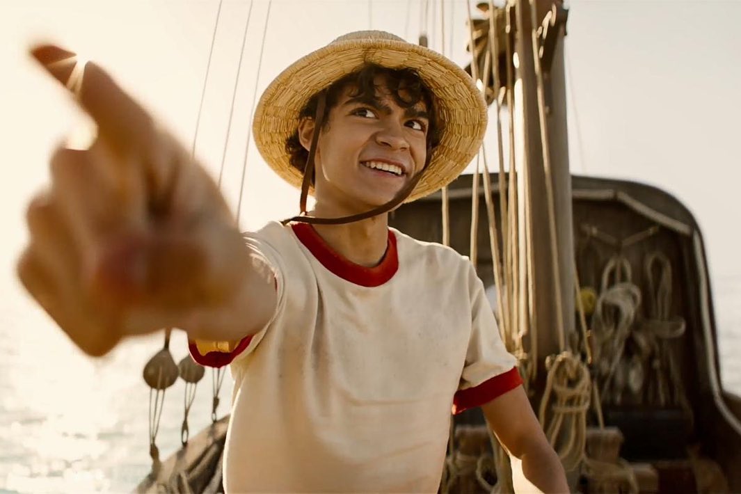 philazora's tweet photo. New character images from the One Piece live-action 📷

Mackenyu as Zoro, Iñaki Godoy as Luffy, and Emily Rudd as Nami https://t.co/CtO6jAc3nU
