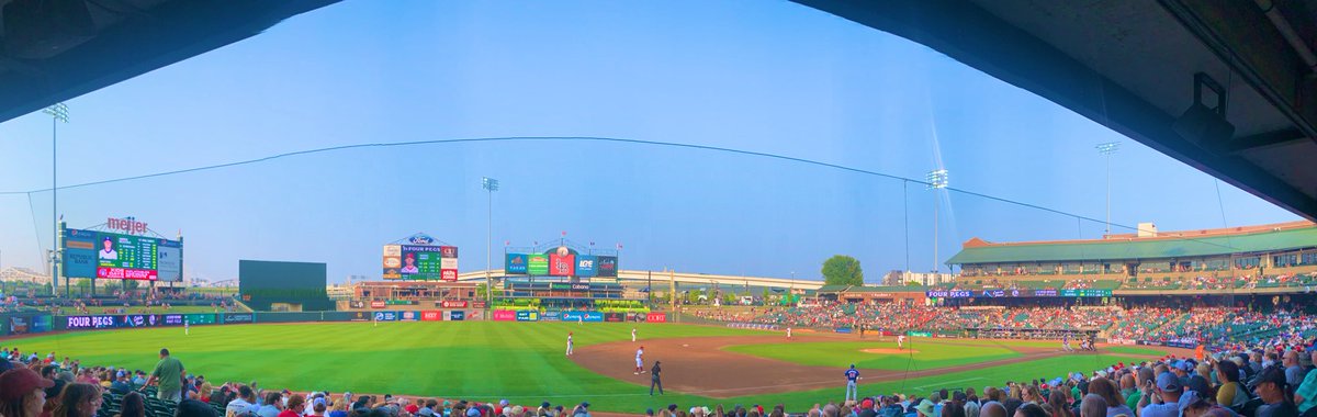 Taking in the @LouisvilleBats game tonight #StarWarsNight #GoBats