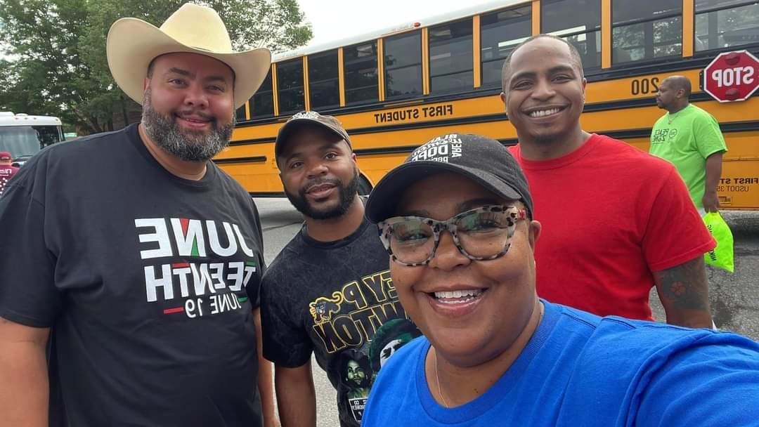 NebraskaDems's tweet photo. What a Saturday for the #Nebraska Dems! From Alliance to Lincoln, to Omaha, we were out in force! Pride events, petition drives, and Juneteenth. An accomplished day in communities all across NE. A BIG shout-out to our volunteers and supporters. #HotDemSummer #nebraskademocrats https://t.co/QnVFbJBujn