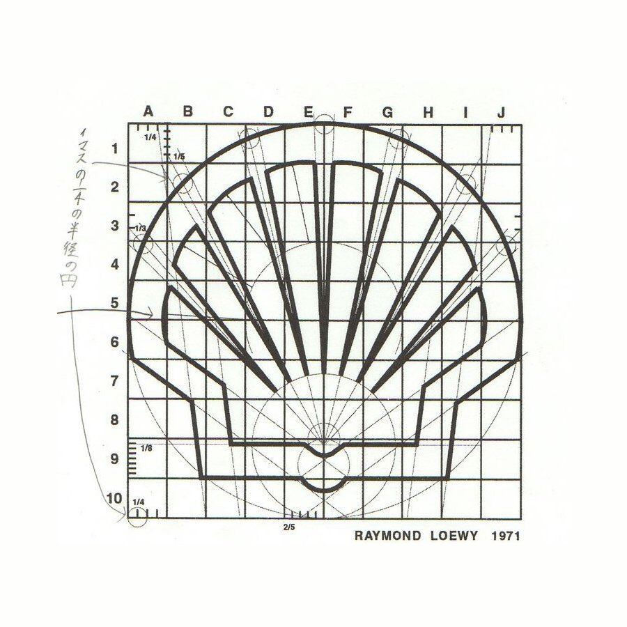 logogeek's tweet image. So satisfying to see how precise and well thought out some logos are. Check this image showing the construction of the Shell logo. 

Just please remember to only use grids to refine and perfect an already good design - don’t let it dictate your decisions! #Logodesigner