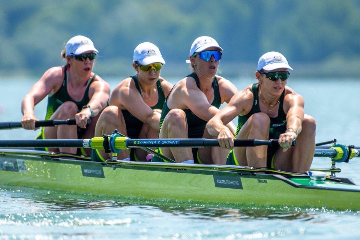 RowingAust's tweet photo. Day 2 of racing at the World Cup II Regatta ๐ฎ๐น #SeniFinals #Repechage
#StrongerTogether ๐ช
#ART
#RowForAustralia
#RowFourAustralia
#HancockProspecting
@_776BC @BontRowing @FilippiBoats1 @concept2 @Concept2_AU @TempurPedic https://t.co/6tvEpvGESZ