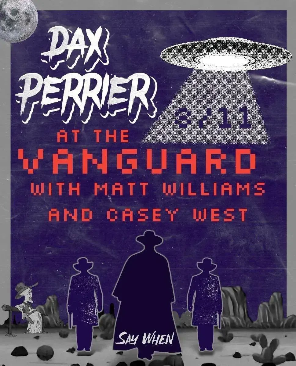 TulsaVanguard's tweet photo. Friday, August 11 //////
@daxperrierband
w. special guests
@mattwilliamsok + @CaseyWest_Music
All Ages // Doors 7pm // Show 8pm
Tickets available HERE: https://t.co/qE1KUtaFnI https://t.co/h9bdbRrskF