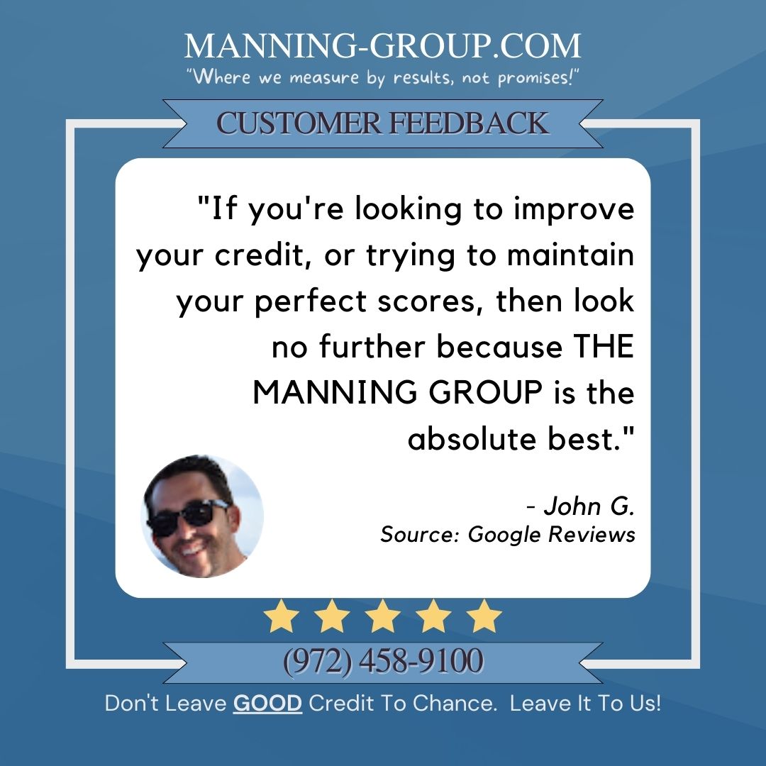 Bret Hale left this testimonial about us on Google...

#credit 
#credittips 
#creditscore 
#creditscores 
#creditscoregoals 
#creditrepair 
#creditrepaircompany 
#creditrepairreviews
#debtmanagement 
#debtmanagementreview
#debtmanagementreviews