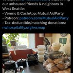 Photo by West Seattle Mutual Aid Party (@MutualAidParty)