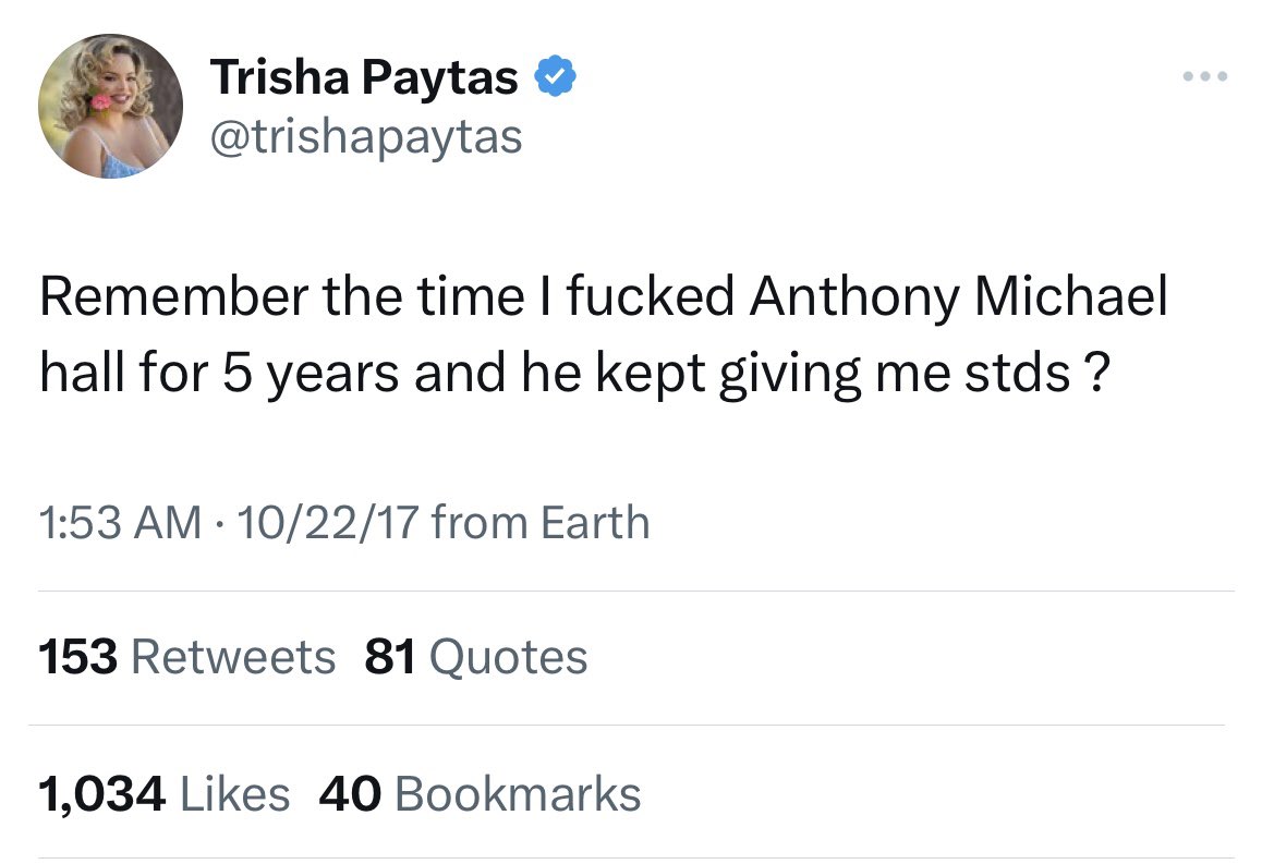 Trisha Paytas Michael Anthony Hall