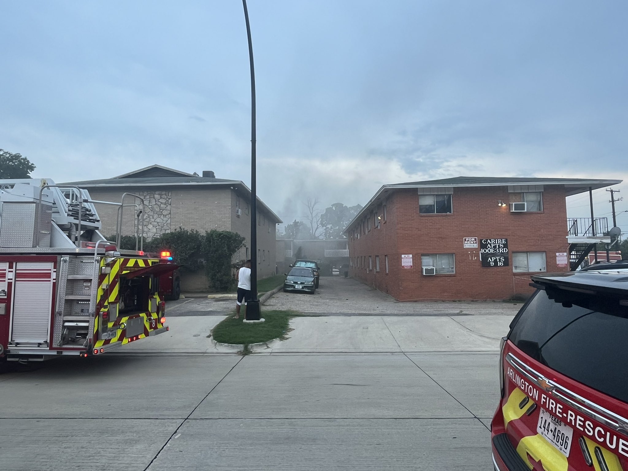 DFW Scanner on Twitter "Apartment Fire (Arlington) Battalion 3, Engine 1, Engine 5, Tower 8