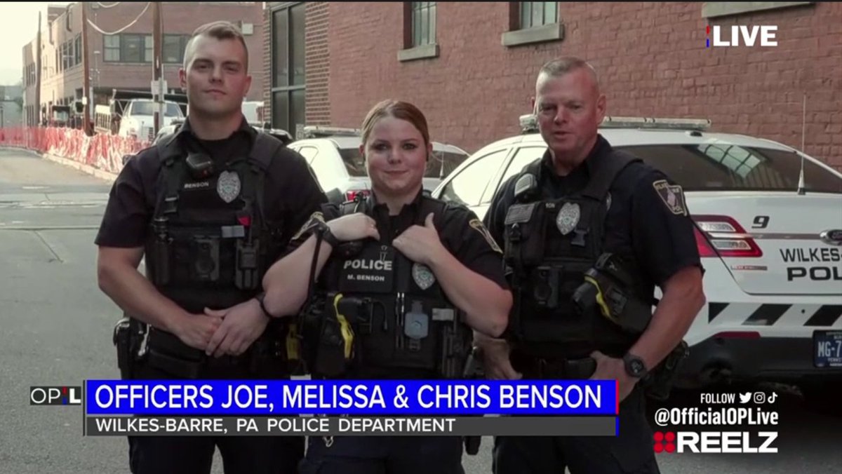 This was an absolutely GREAT segment with the Benson family! @JoeyBenson_ @CBenson1025 #FathersDay2023 

#OPLive #OnPatrolLive #OPNation #OPLNation #OPLiveNation #OnPatrolNation