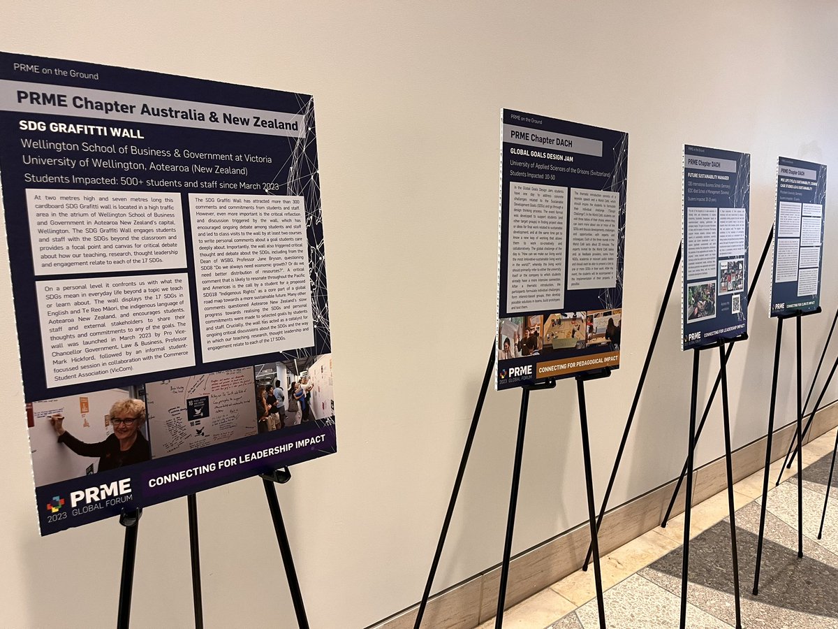 Chair of PRME Steering Group in Wellington tweet media