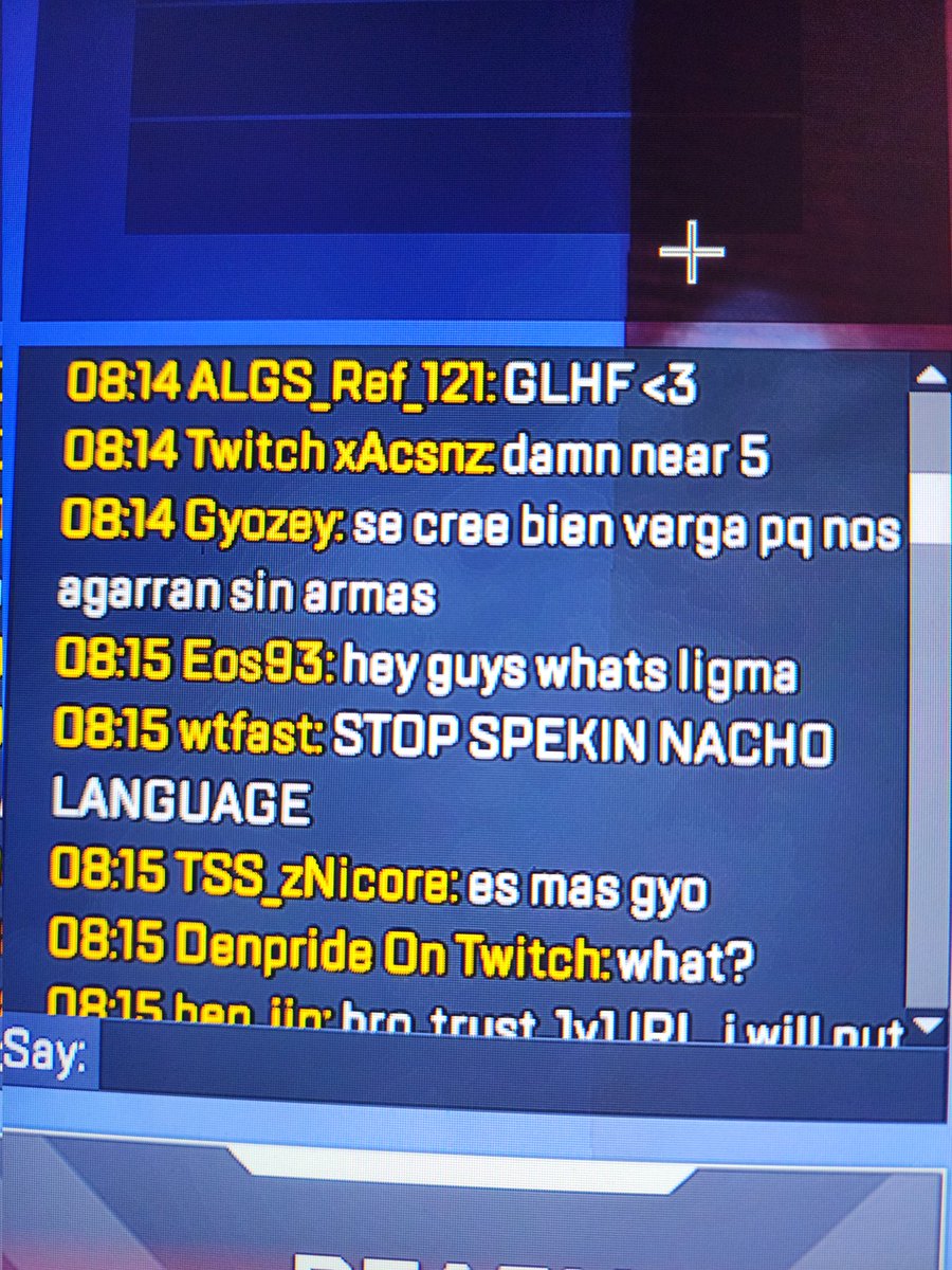 This guy needs to be banned in apex and algs
