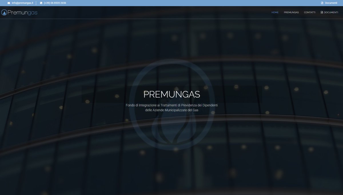 danielehttps's tweet image. every year @ same time I update this #webdesign work. love the #graphicdesigner who worked @ #logodesign (me😎) ... it was a simple #html #css #landingpage #websitedesign for 🇮🇹 public authority
🖥️ premungas.it