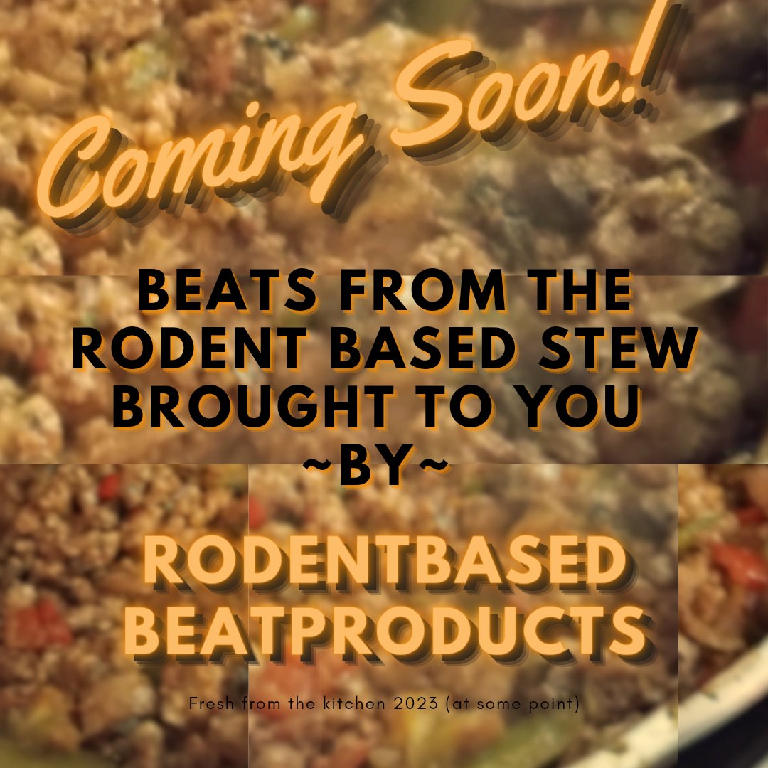 RodentBasedMeat's tweet photo. Of course we're cooking a few things up behind the scenes... https://t.co/j22z77hREb