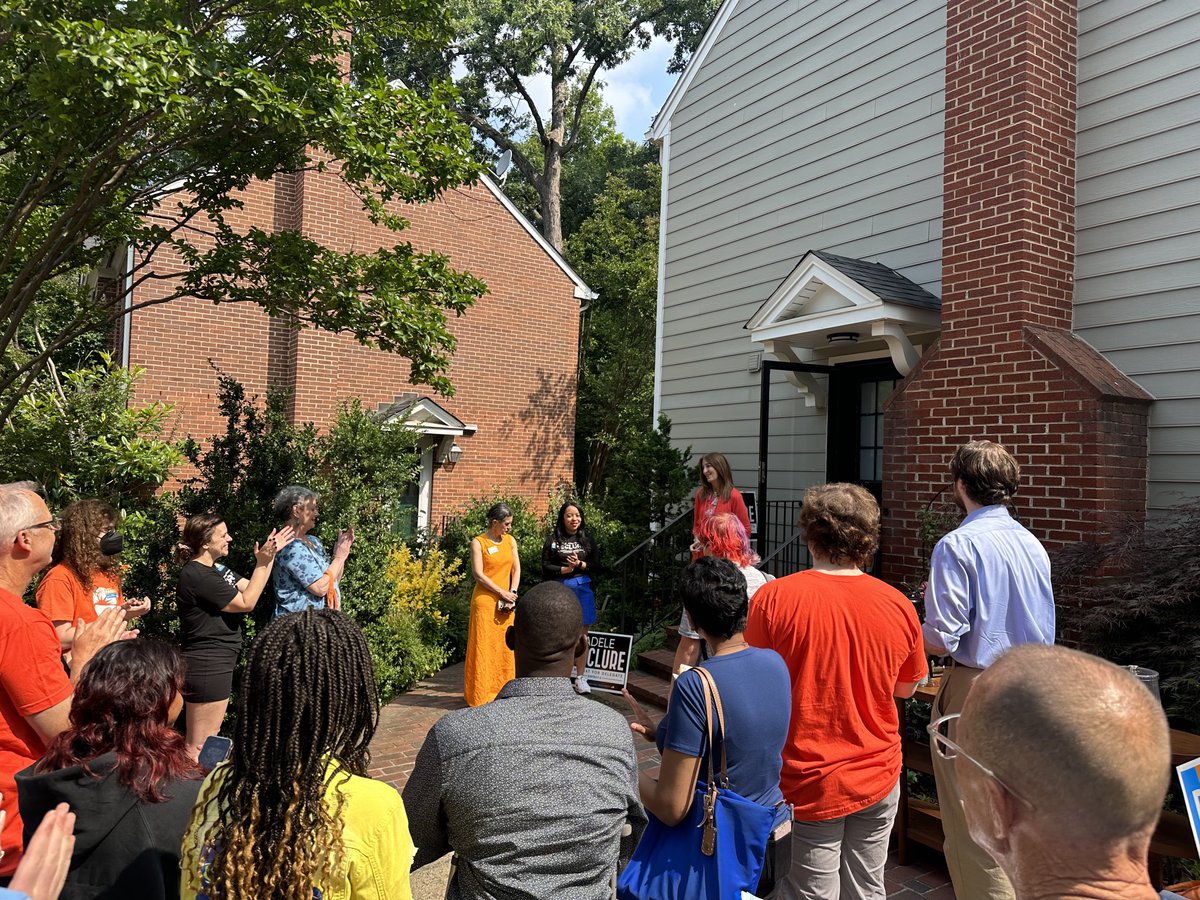 Delegate Adele McClure tweet media