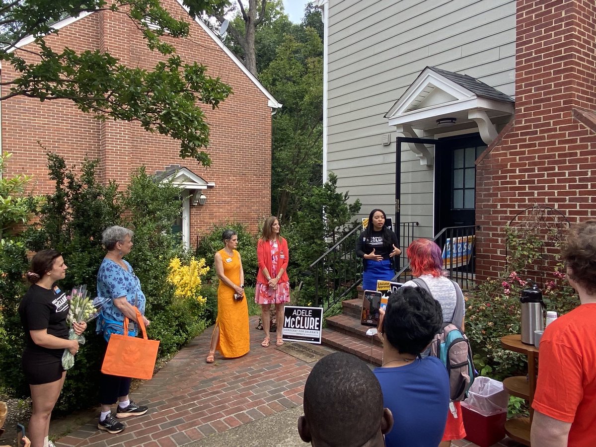 Delegate Adele McClure tweet media