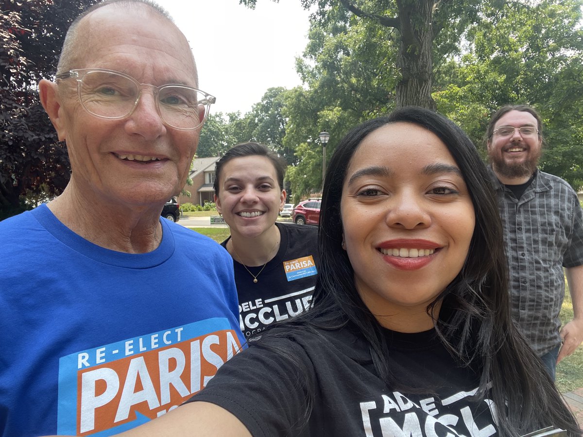 Delegate Adele McClure tweet media