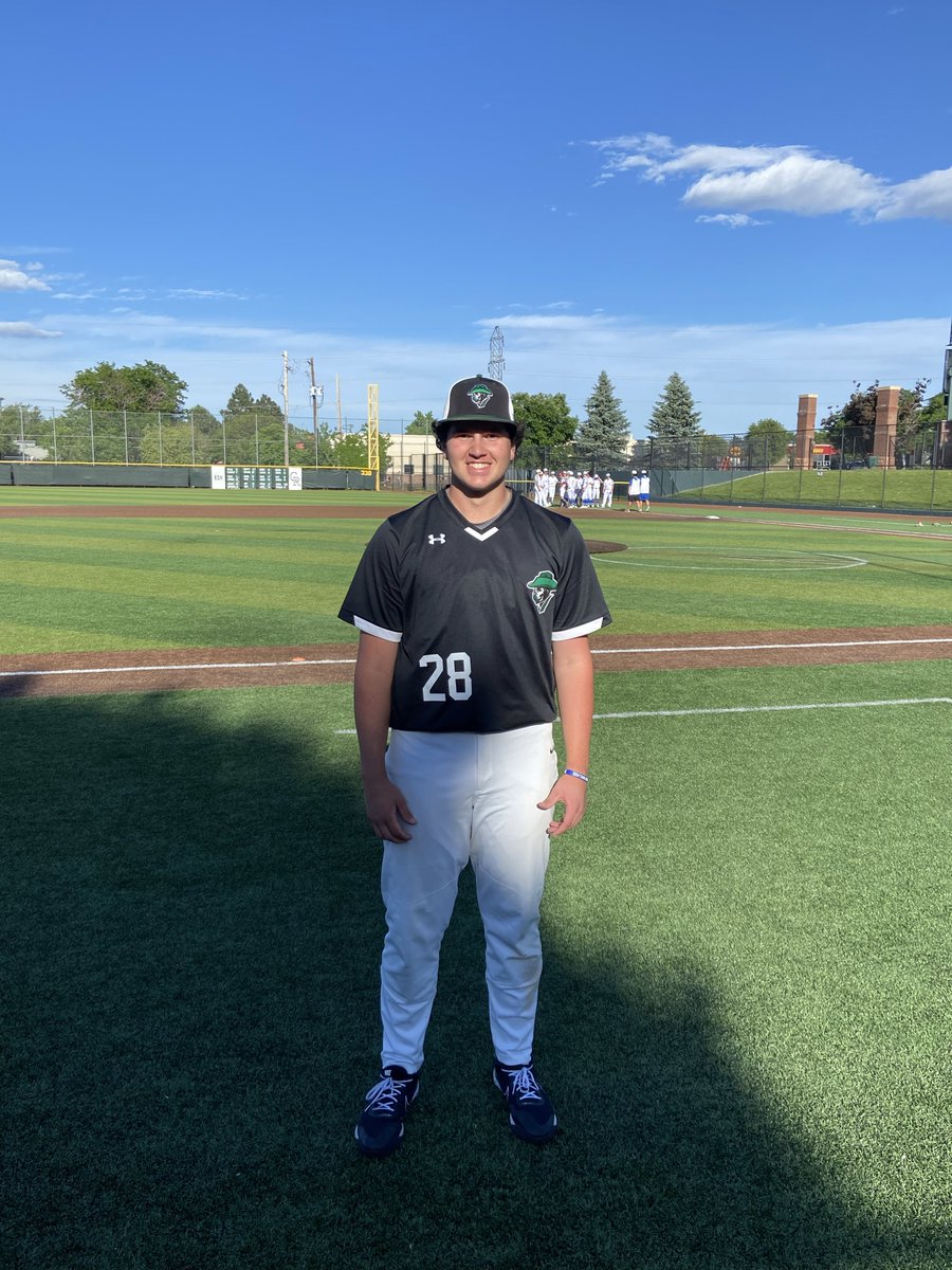 FiveToolCO's tweet image. F: Roughriders 17U Povich 2, Slammers Duman 2
PoG: Sam Fisher 5.1 IP, 12K, H