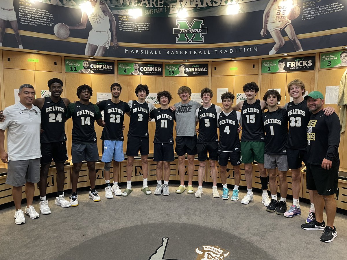 <a href="/HerdMBB/">Marshall Men’s Basketball</a> thanks for having us at team camp! It was great to catch up with our guy <a href="/_ryannutter_/">ryan nutter</a> #WeAreMarshall #RST